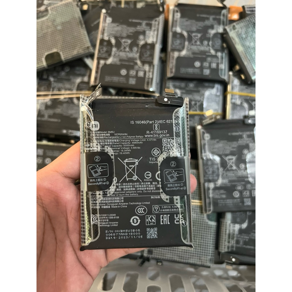 Original Copotan Baterai Batre Redmi Note 13 Pro Plus / BM5U Battery Original Copotan