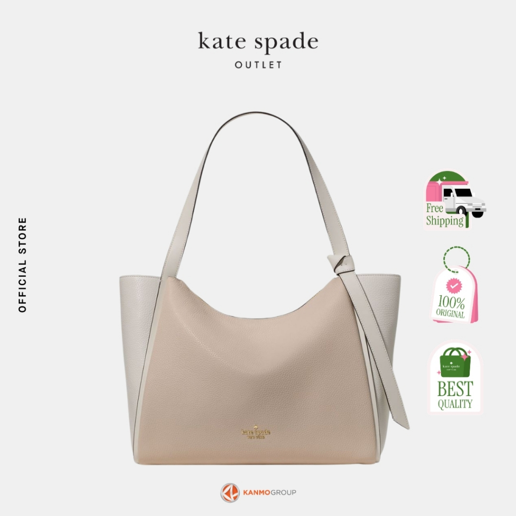 Kate Spade Knott Large Zip Tote - Tas Tote Wanita