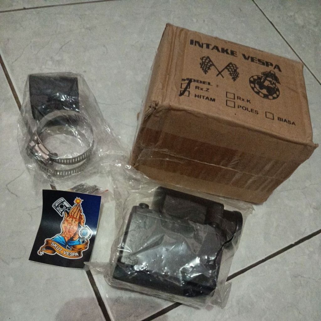 intake susun Vespa RXZ
