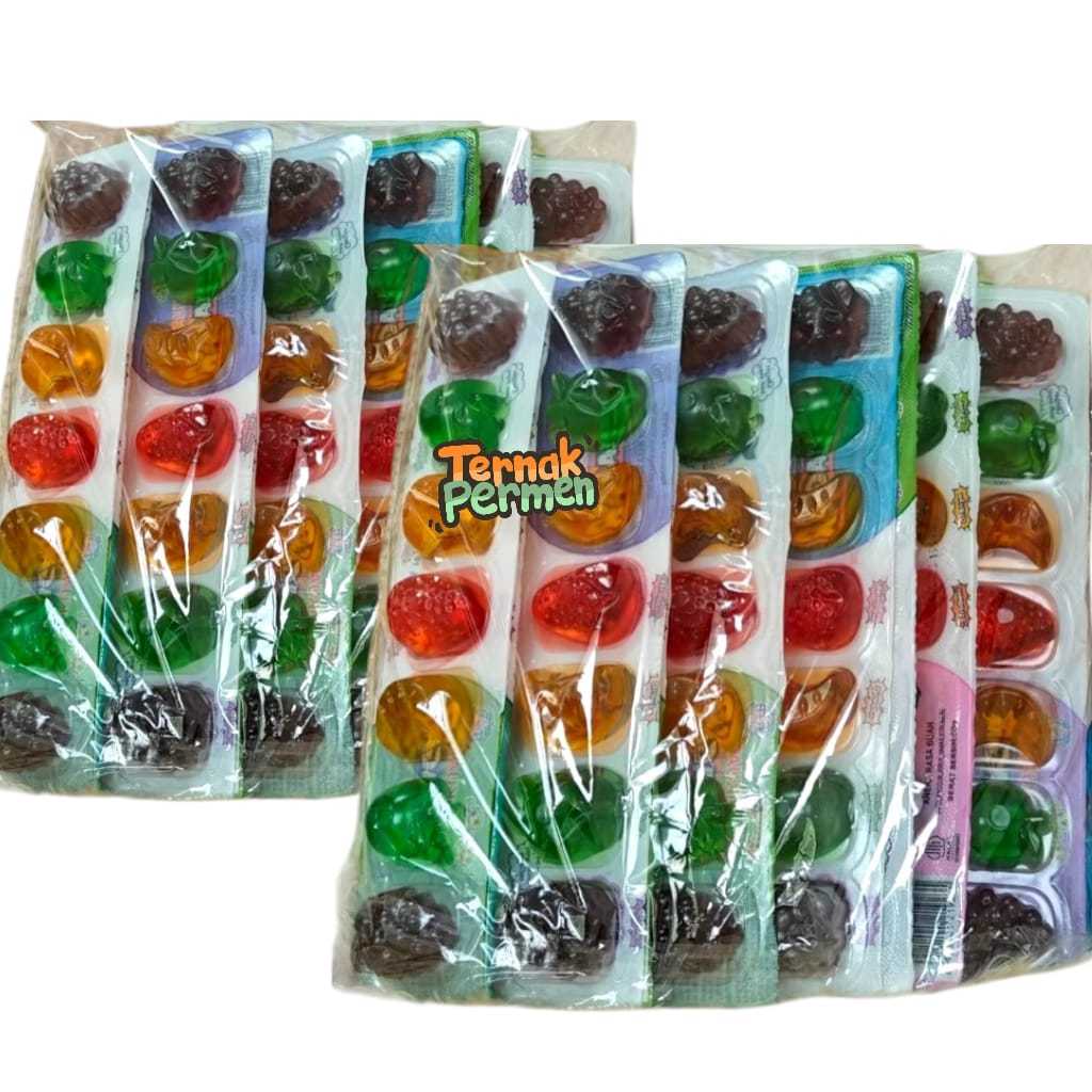 YAKUAT JELLY AGAR BUAH ISI 20 PCS
