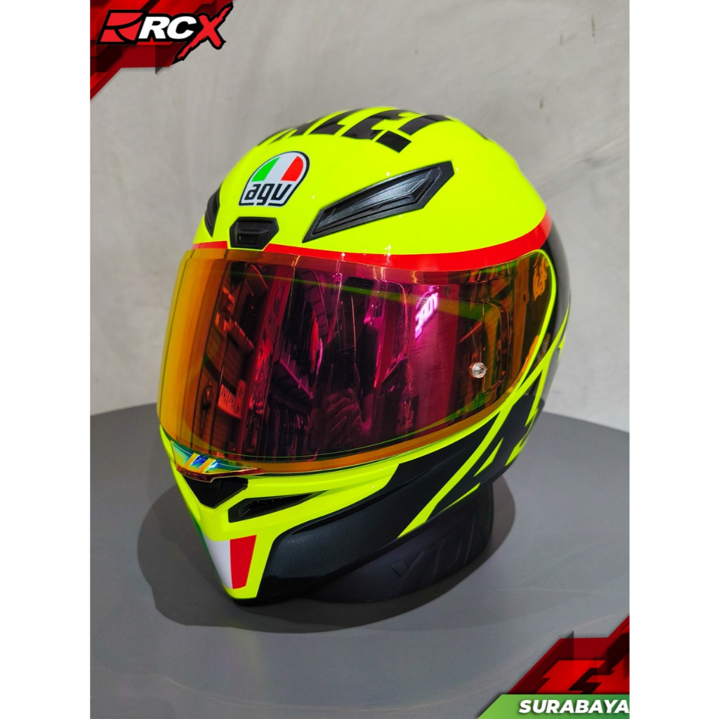 HELM AGV K1-S GRAZIE VALE SIZE M BEKAS SECOND LIKE NEW ORIGINAL