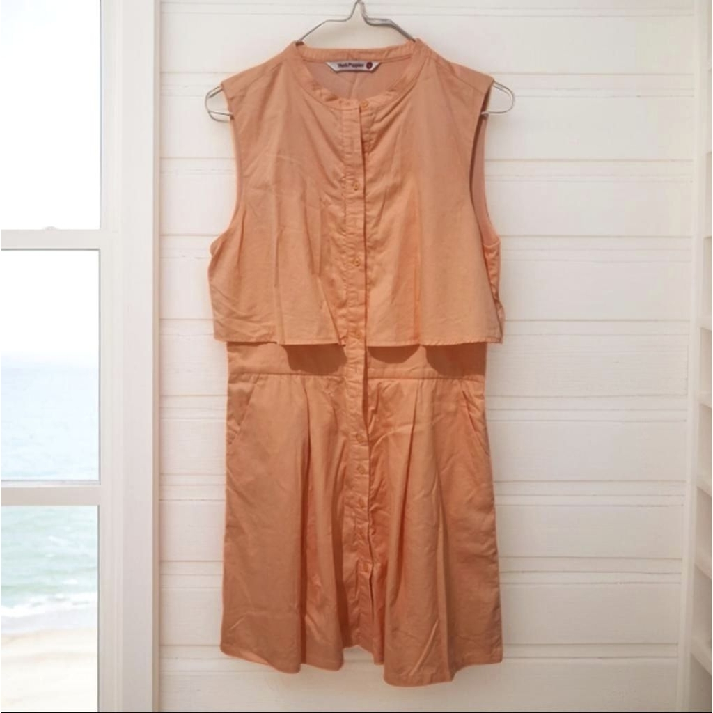 (PRELOVED) DRESS BAJU TERUSAN WANITA BRAND ORIGINAL HUSH PUPPIES