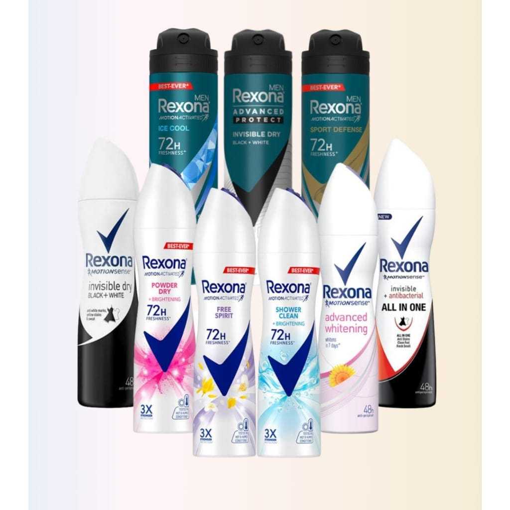 Rexona deodorant spray-Rexona  Women-rexona Men-Deodorant-Spray-Rexona
