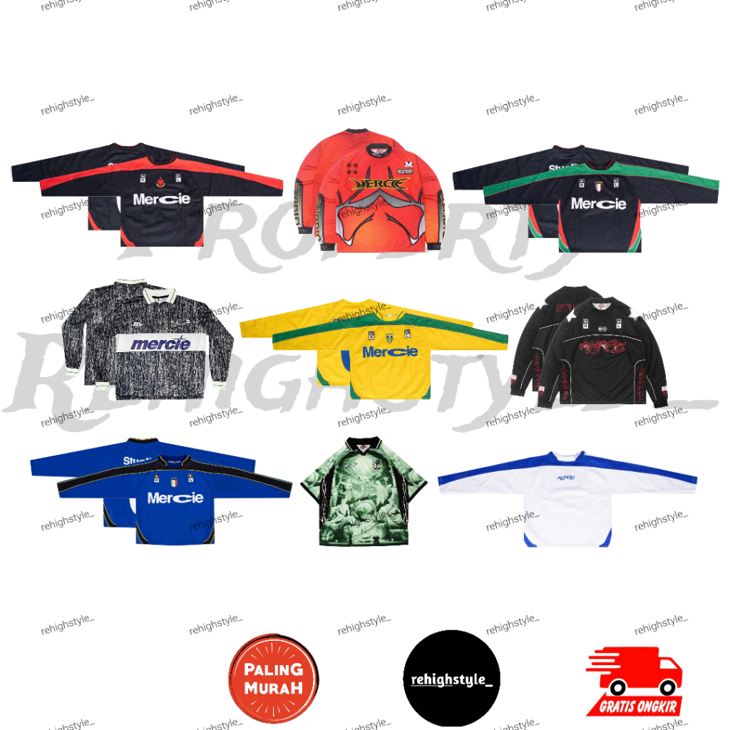 JERSEY MERCIE COLLECTION - ALL ARTICLES UNISEX