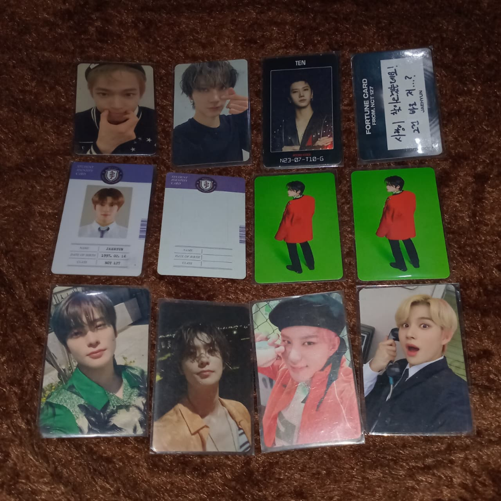 Photocard NCT Official PC 127 Doyoung Neo City Ten WayV 2021 Resonance Access Jaehyun Back To School