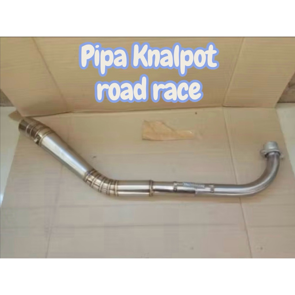 PIPA KNALPOT  BEBEK  ROAD RACE vega jupiter z smash header knalpot bebek.  VEGA JUPITER Z SMASH LAR1