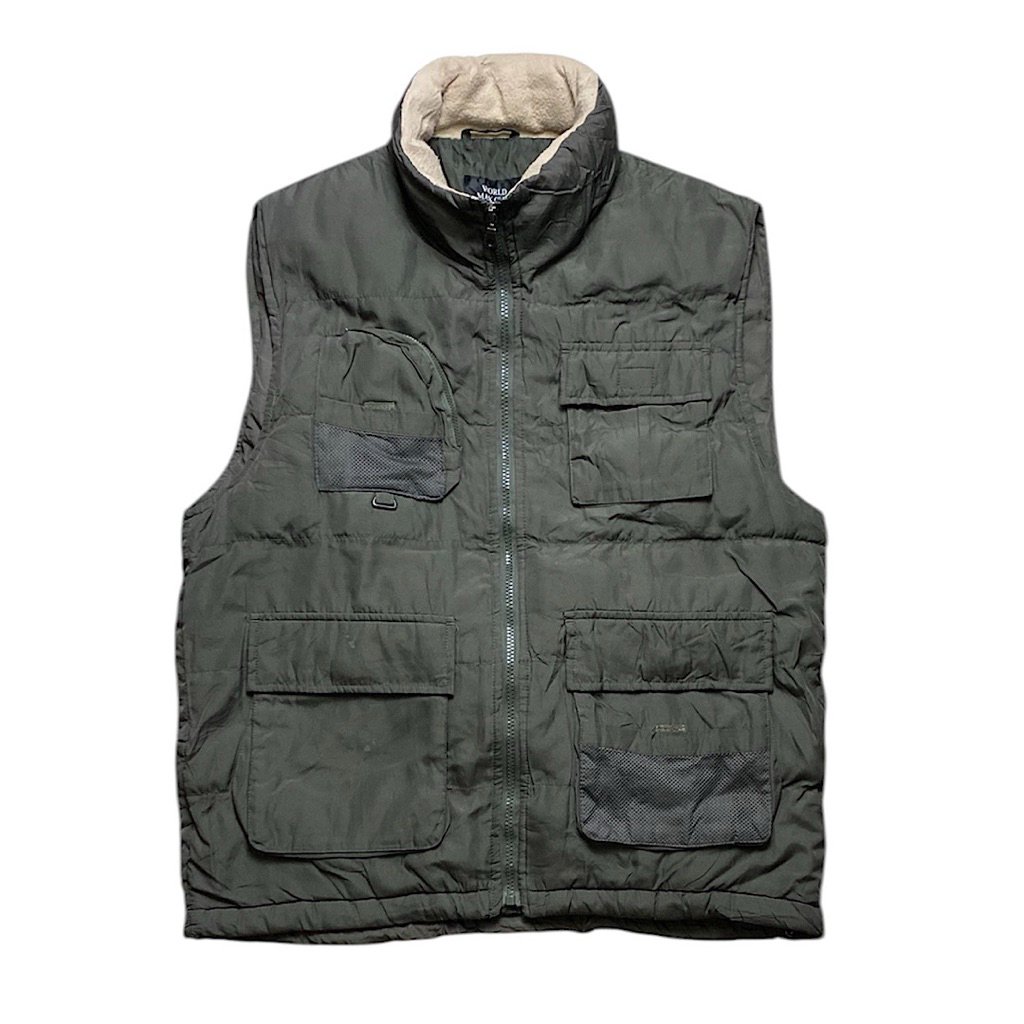 World Max Club tactical puffer vest rompi second