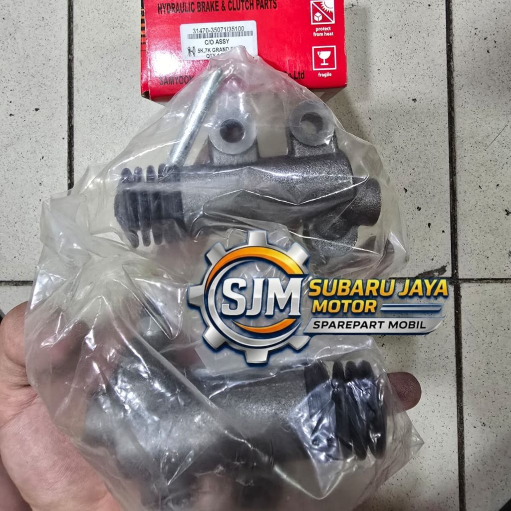 Master Kopling Bawah Set isi 2 Co Kit Kijang 5K/7K  31470-35071/35100 Asli Samyoon