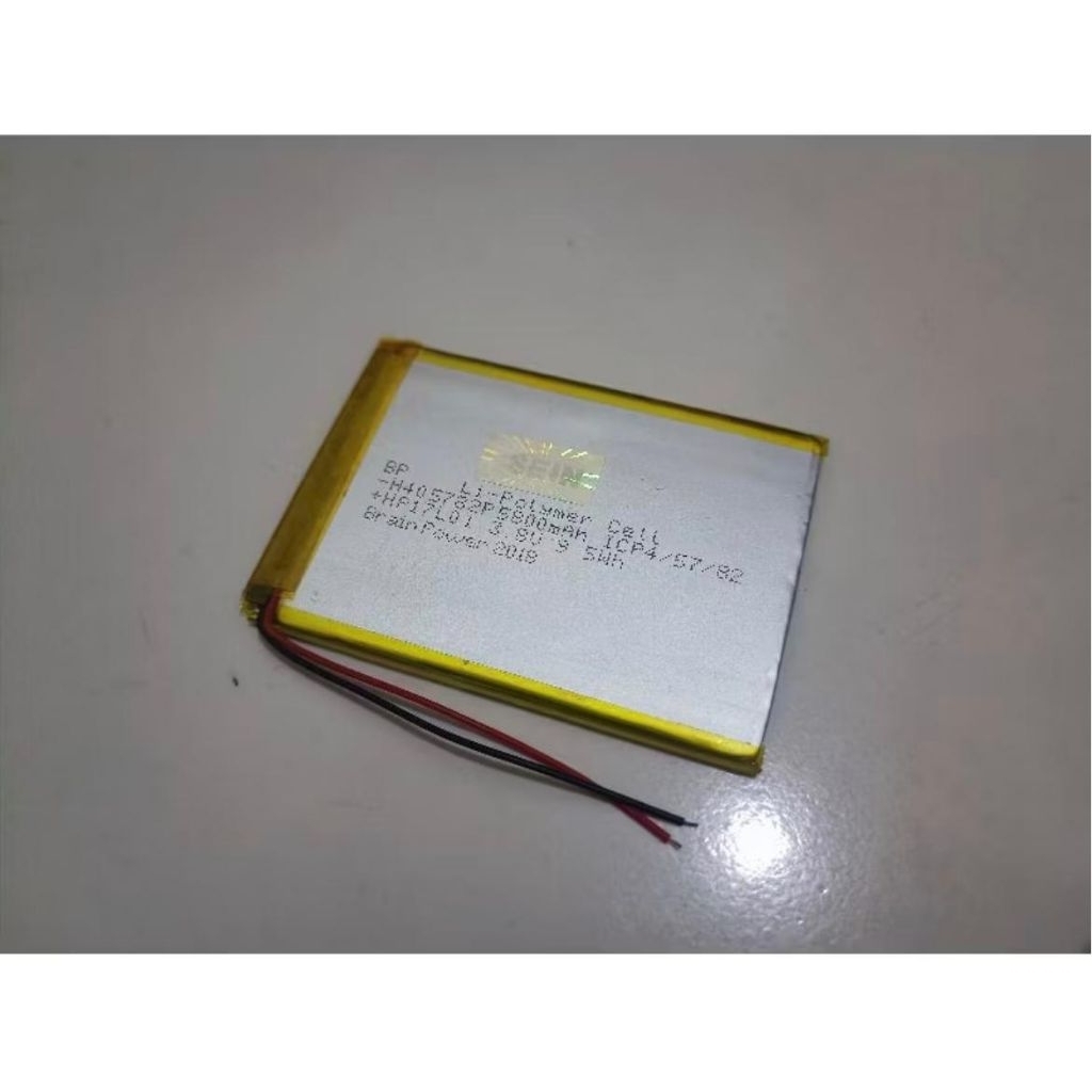 Baterai lithium polymer 3,7v 5000mah