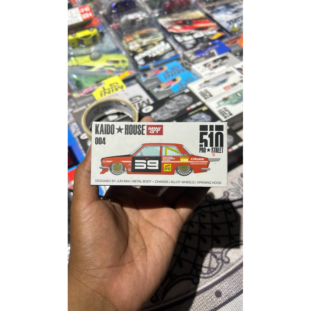 Kaido House Datsun 510 Orange Unsealed