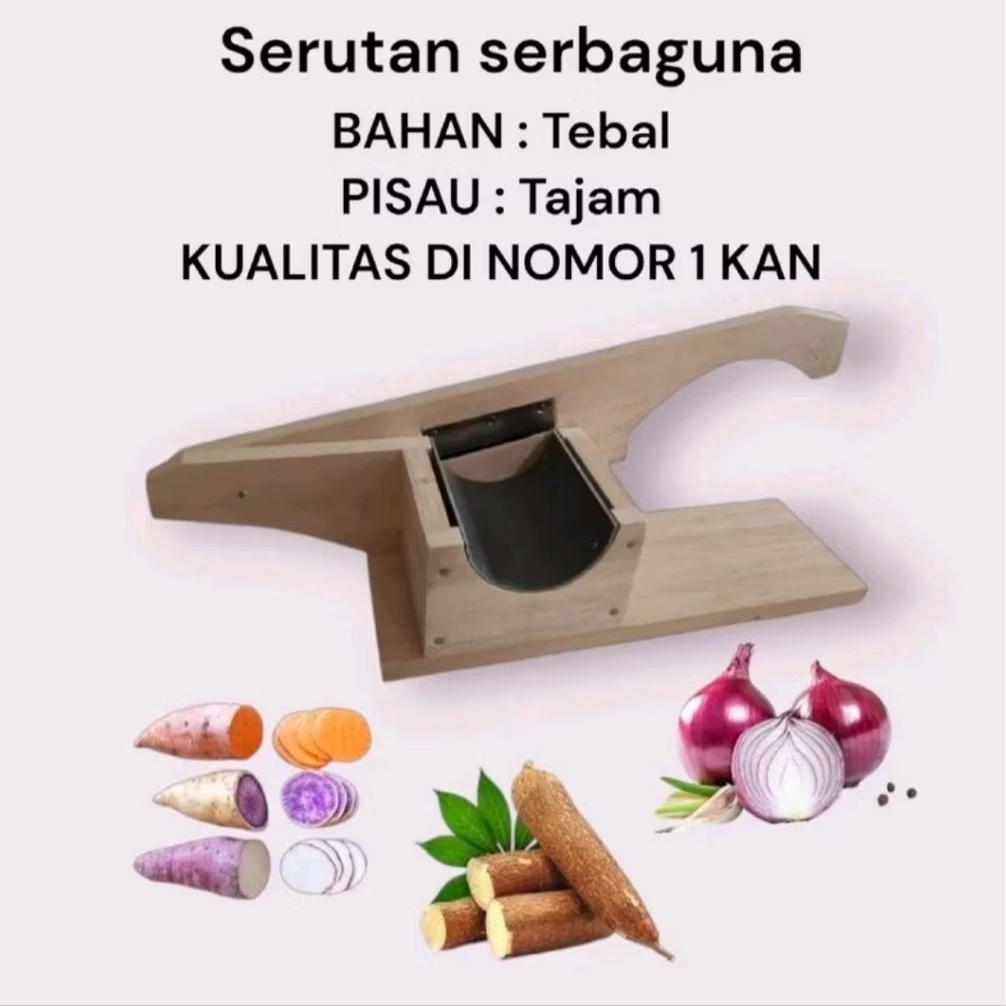 Alat Pemotong Keripik Singkong Parutan Keripik Singkong Manual Perajang Singkong Kripik