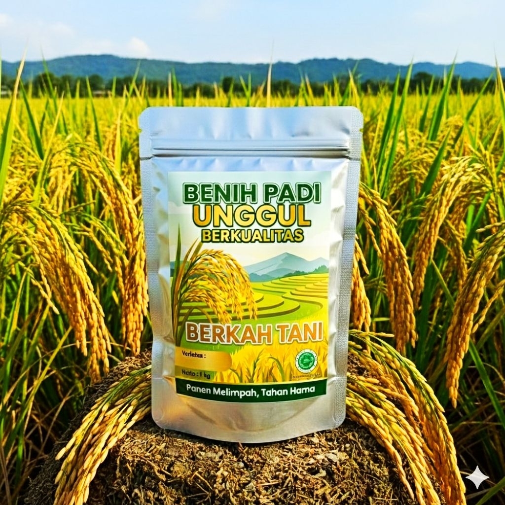 benih padi unggul Ciherang sugih (cisugih) original 1kg
