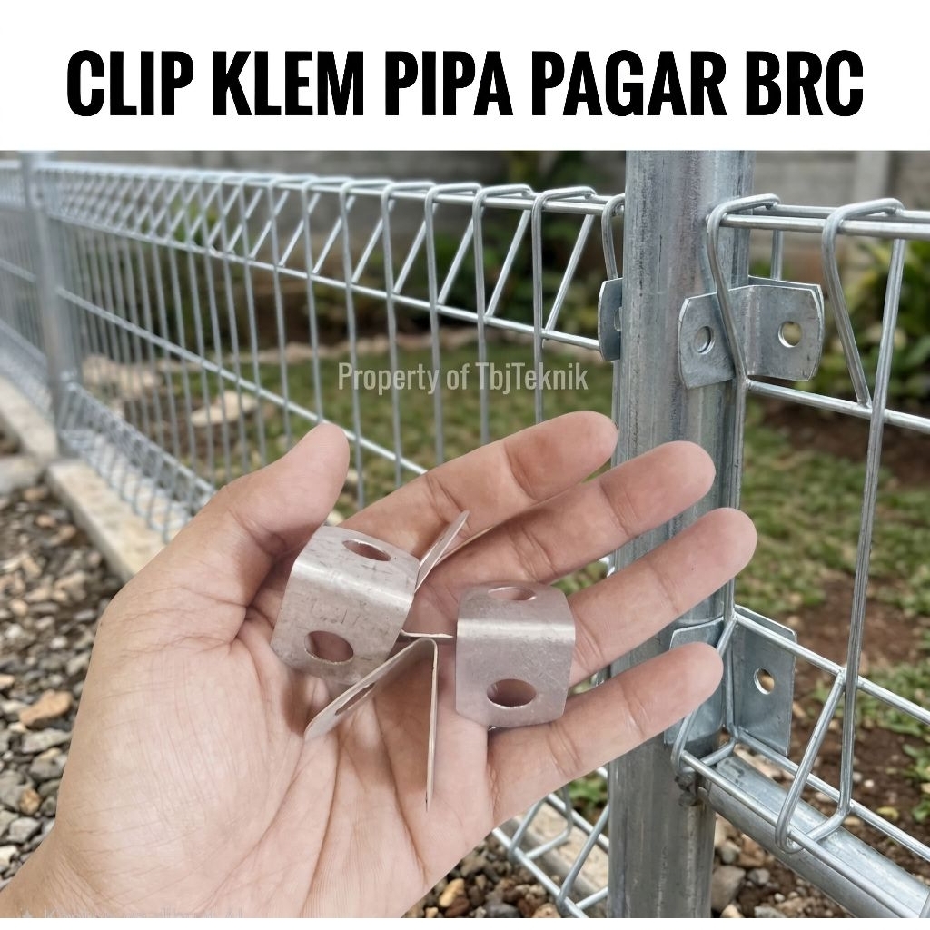 clip klem BRC / klem pipa pagar BRC
