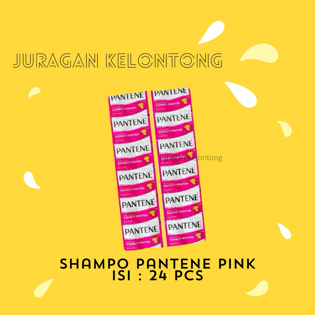 [ 1 RENCENG ] SHAMPO PANTENE PINK / SHAMPO SACHET / SHAMPO RENCENGAN PANTENE