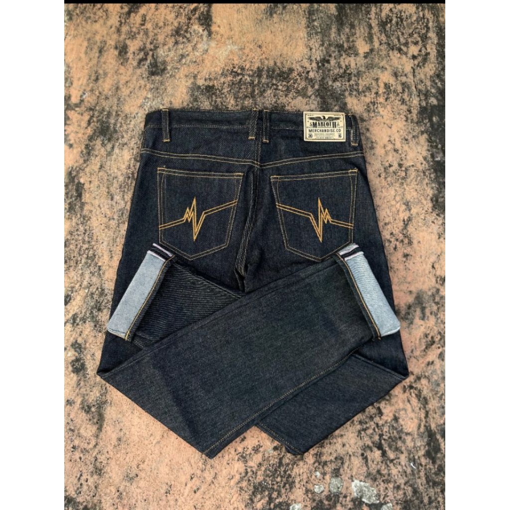 DENIM SELVEDGE BLACK INDIGO 16.OZ
