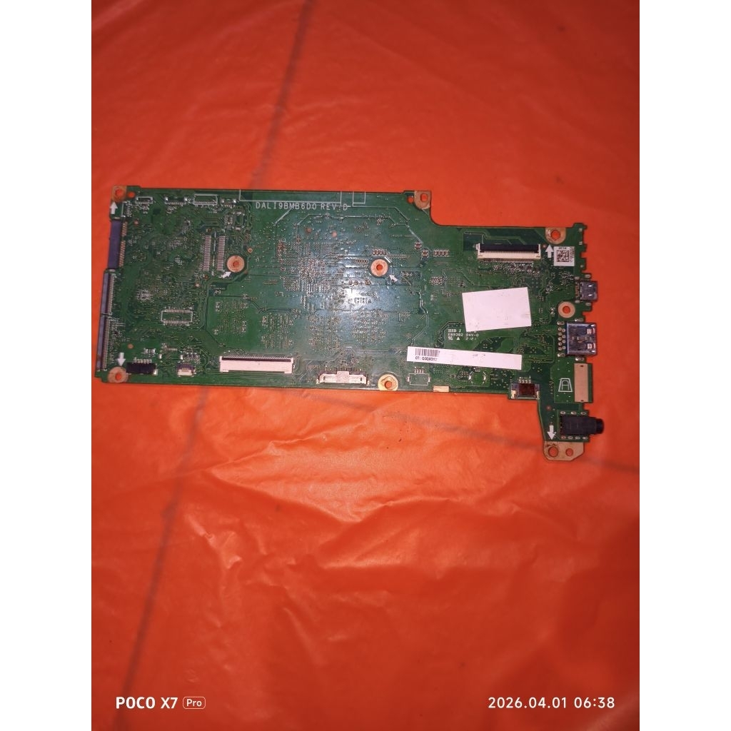 bahan motherboard notebook axioo chromebook l19b ori