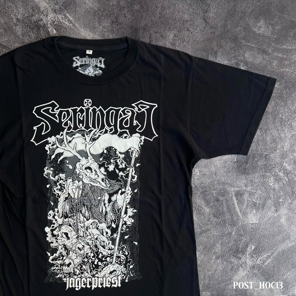 T-SHIRT SERINGAI X JAGERMEISTER - JAGERPRIEST.