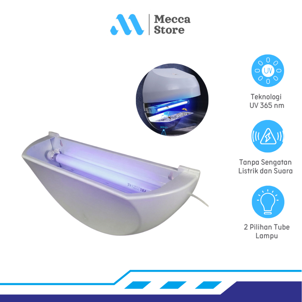 Lampu UV Anti Nyamuk Mosquito Killer Sticky Paper 365nm