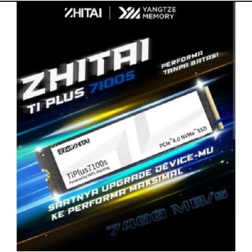 Zhitai TiPlus 7100S gen4 nvme 4TB up to 7400Mbs Internal SSD