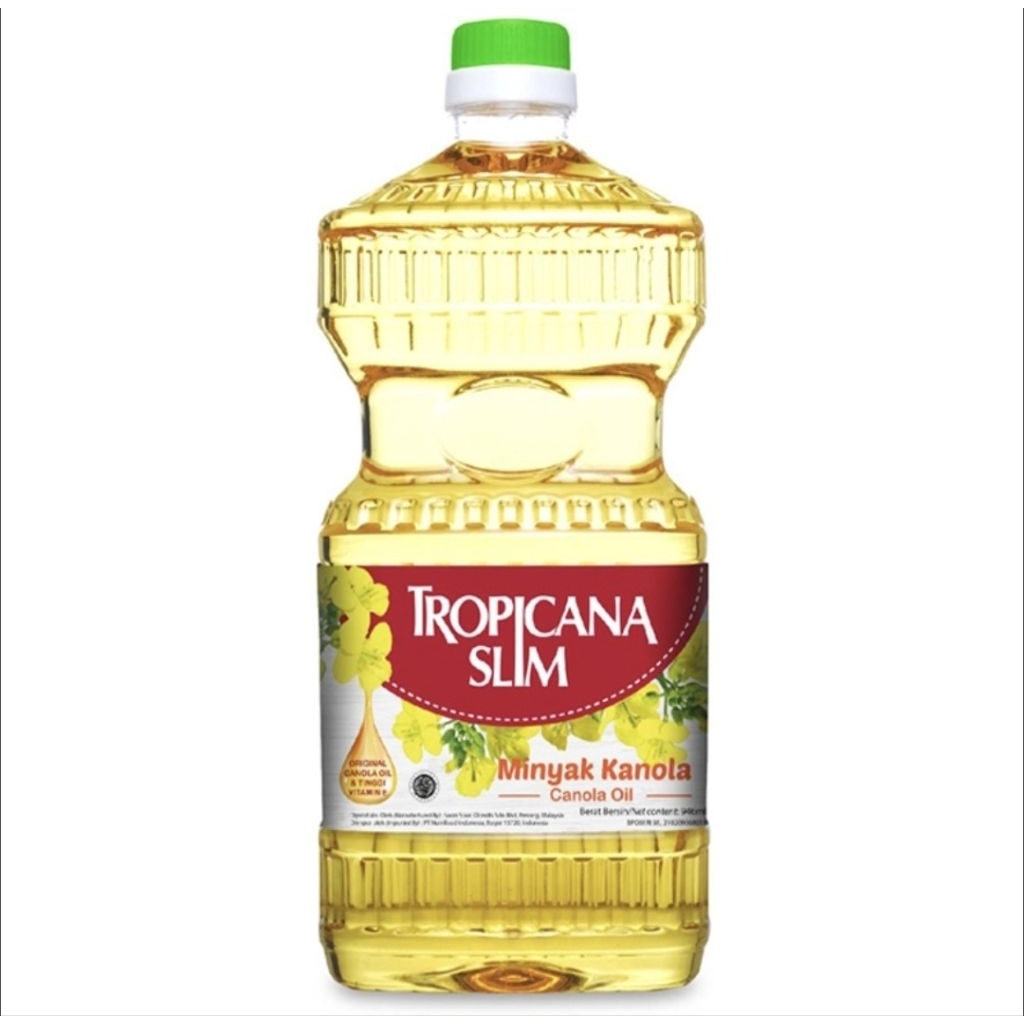 Tropicana Slim Minyak Goreng Canola Botol 946 ml