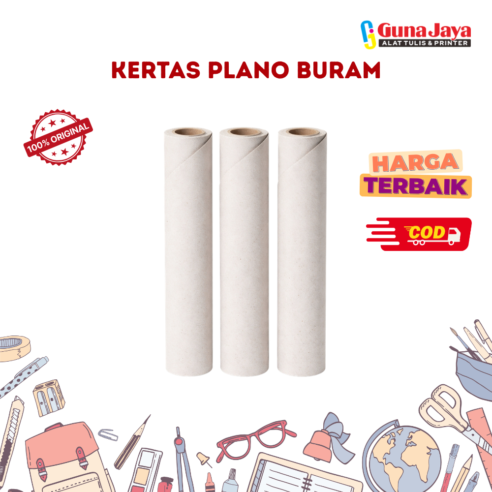 KERTAS PLANO BURAM/KERTAS FLIP CHART 61×86