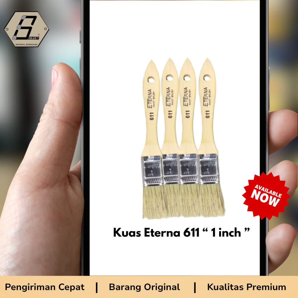 KUAS CAT ETERNA ( 611 ) 1 INCH