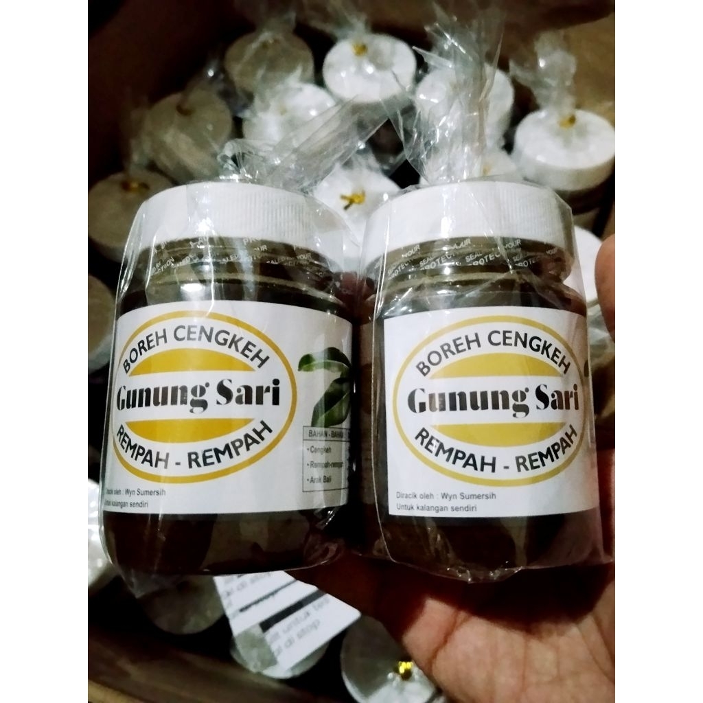 Boreh cengkeh gunung sari ASLI HERBAL
