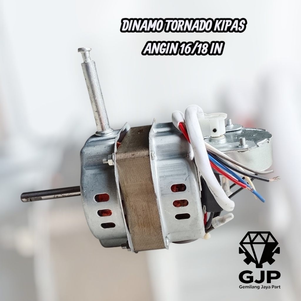 Fan Motor Dinamo Kipas Angin Tornado 16/18 Inst As 8 MM/ Kipas Angin 1882 JR Tornado