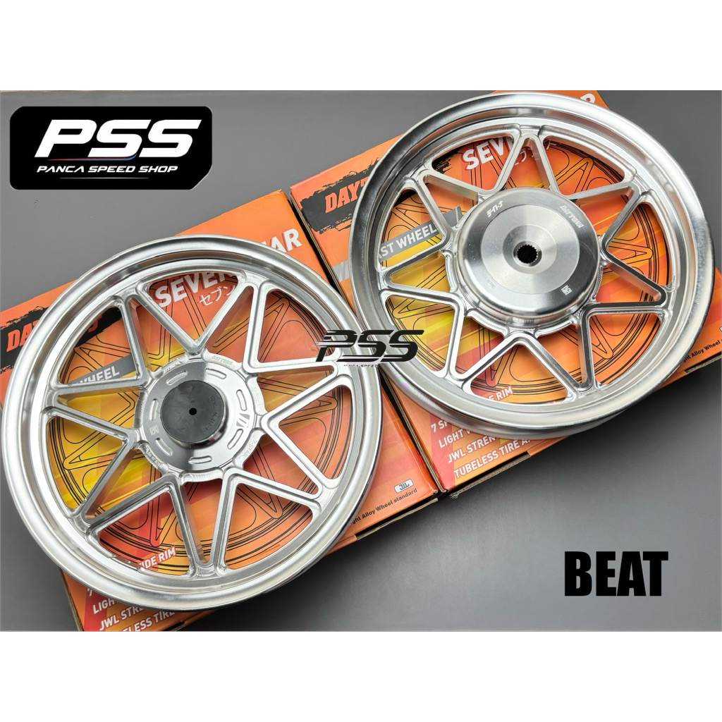 VELG DAYTONA SEVEN STAR BEAT KARBU FI ESP SCOOPY KARBU FI VARIO 110 ESP UK 185/215 RING 14 STAR