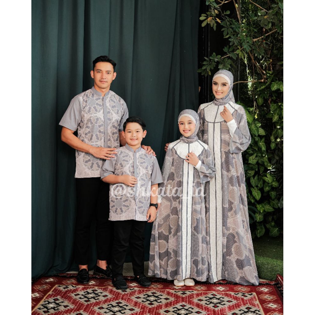 Premium Raima series by shkata gamis kerudung