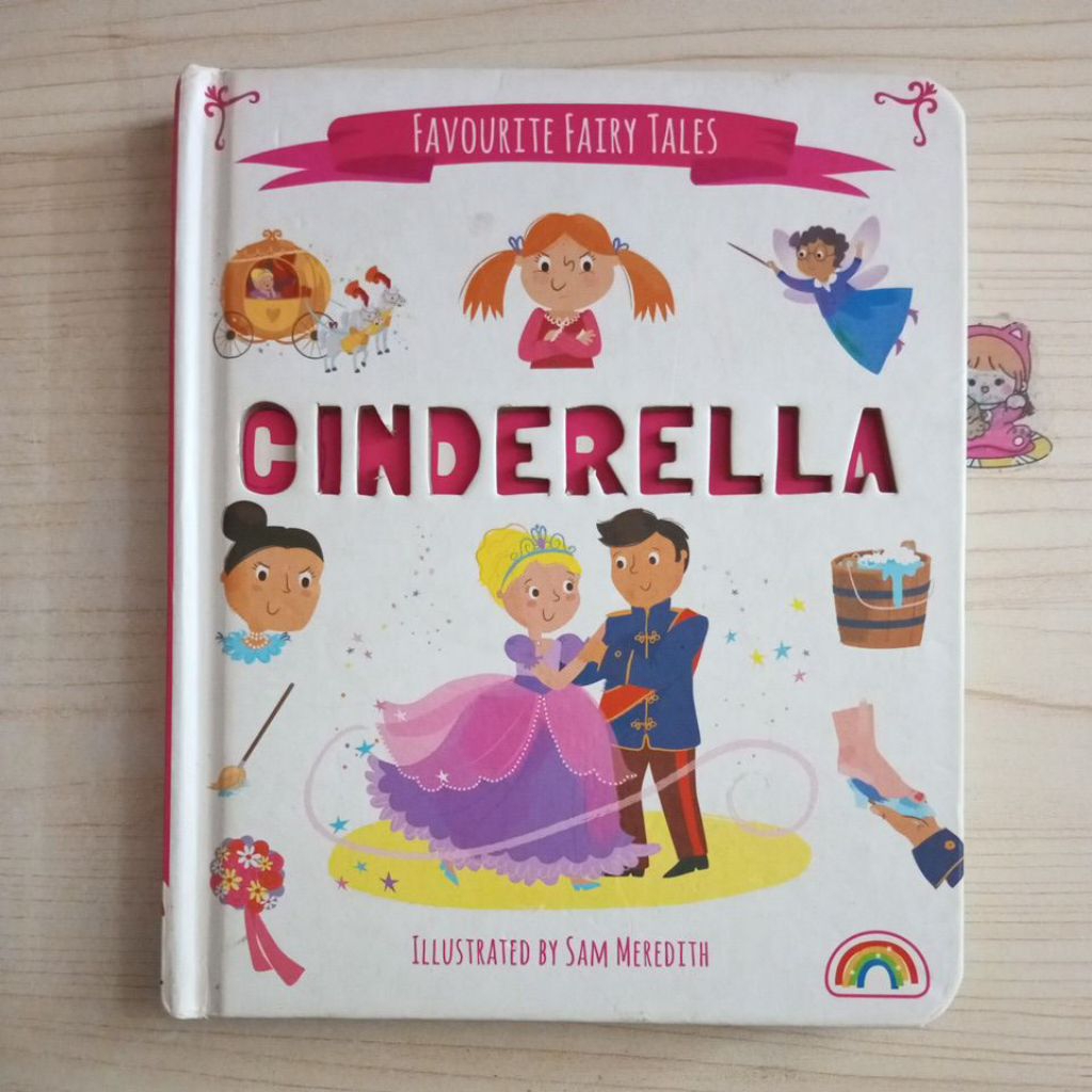 BOARDBOOK FAVOURITE FAIRY TALES CINDERELLA BY SAM MEREDITH