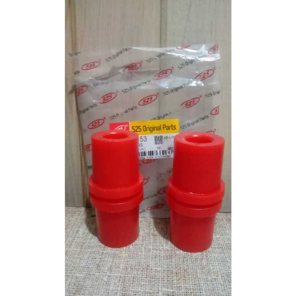 BANTALAN PER DAUN - KARET BOSH PER MITSUBISHI COLT DIESEL CANTER MERAH MB-025153