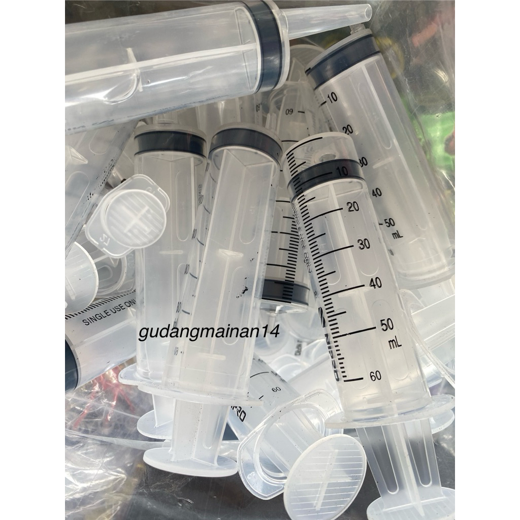 Spuit 50cc Suntikan Syringe 50cc 50ml Spet Loloh Burung/Suntikan Refill Tinta/Parfum Suntikan