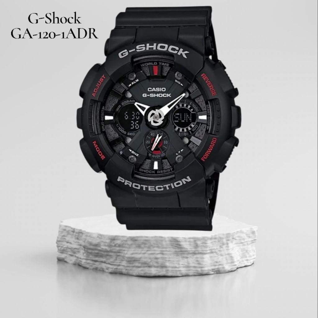 Jam Tangan Pria G-Shock GA-120-1ADR