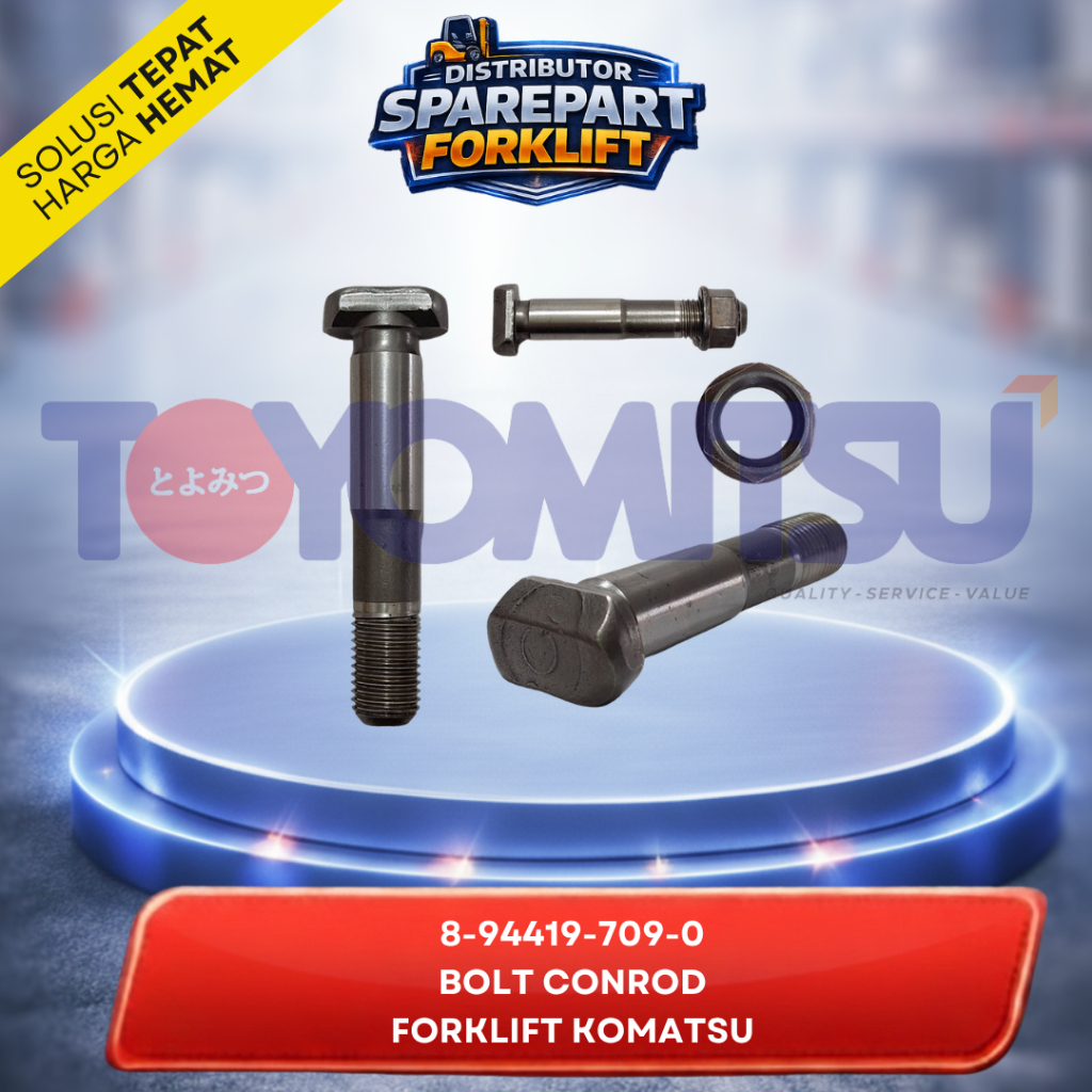 BOLT CONROD PART FORKLIFT KOMATSU 8-94419-709-0