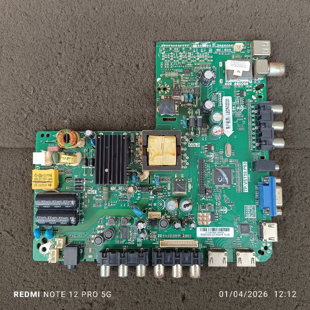 Mb mobo module mainboard tv Polytron PLD 32T552 PLD32T552 PLD 32D552 PLD32D552