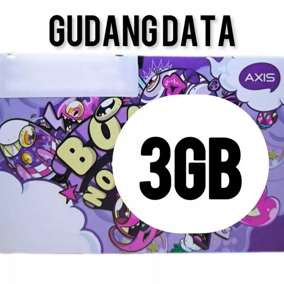 Kartu Perdana AXIS 3GB