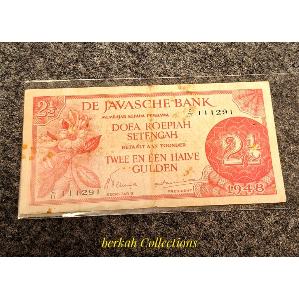 2 setengah rupiah seri federal 1948
