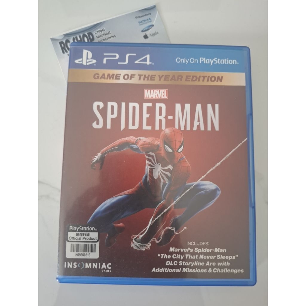 BD PS4 Spiderman Second Muluss
