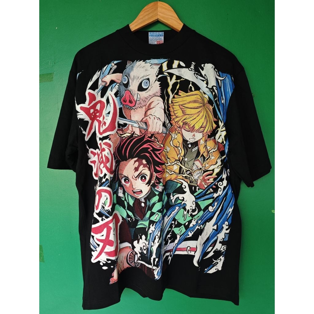 Kaos Bootleg Skaars Kimetsu No Yaiba Demon Slayer by skaars.co