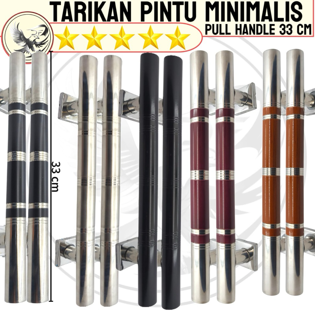Handle pintu tarikan pintu pull handle minimalis 33 cm pintu kupu- tarung