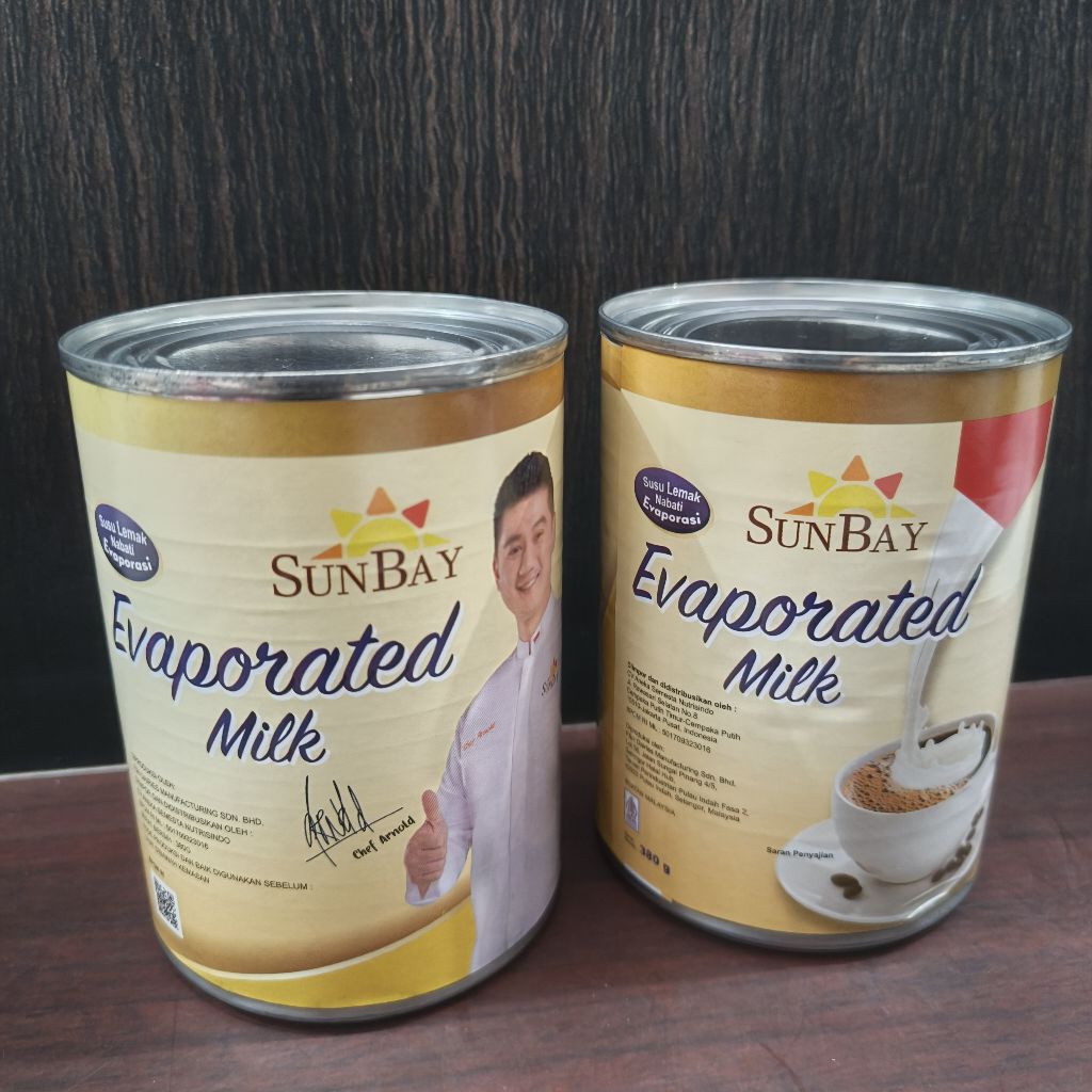 susu evaporasi | susu sunbay evaporasi