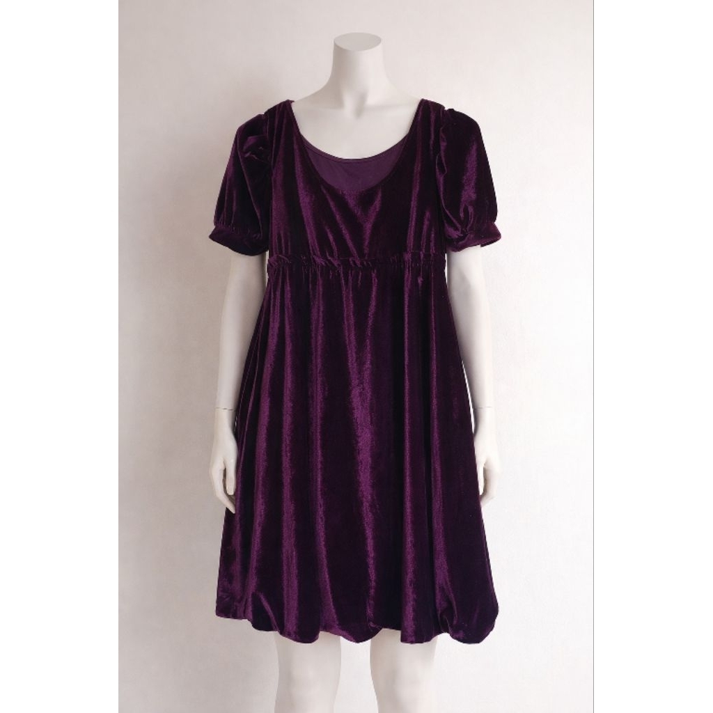 Gaun Pesta, formal, semi formal  Beludru / Dress Beludru