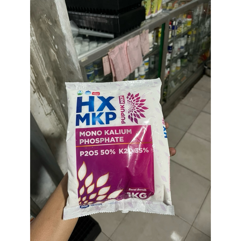 Pupuk HX MKP 1kg - Fosfor & Kalium Tinggi, Larut Dalam Air