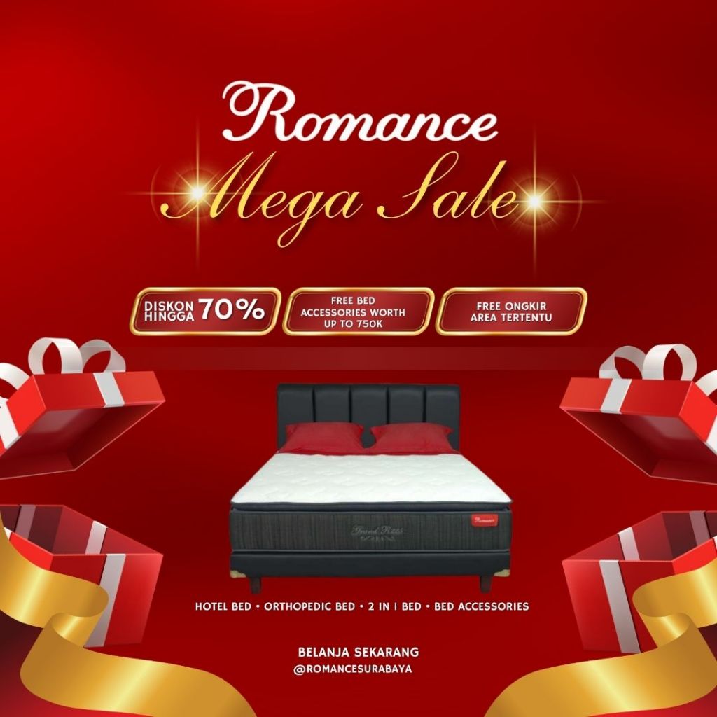 Romance Springbed - Grand R225e Bed