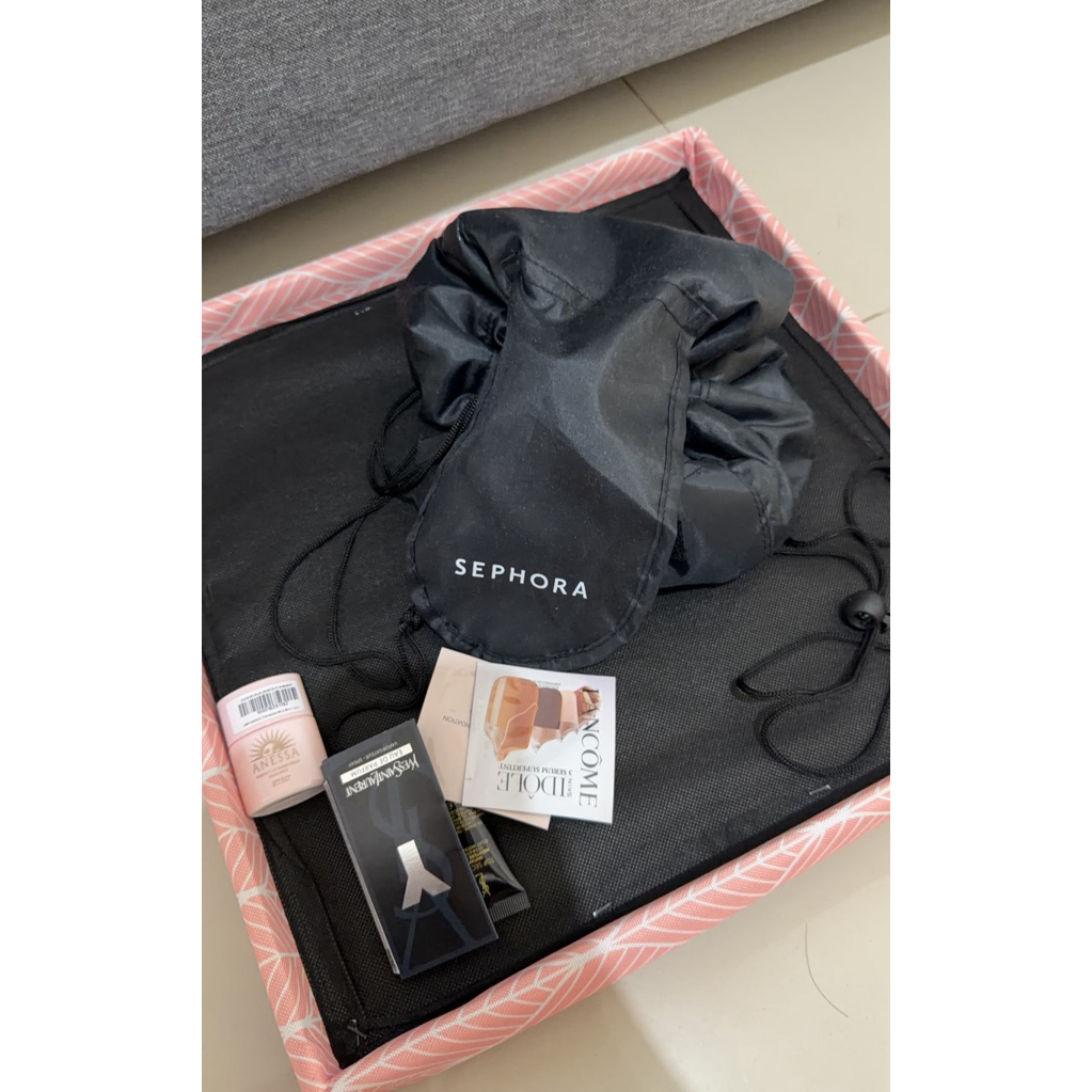 EXCLUSIVE SEPHORA pouch skin care compact pouch sephora serut