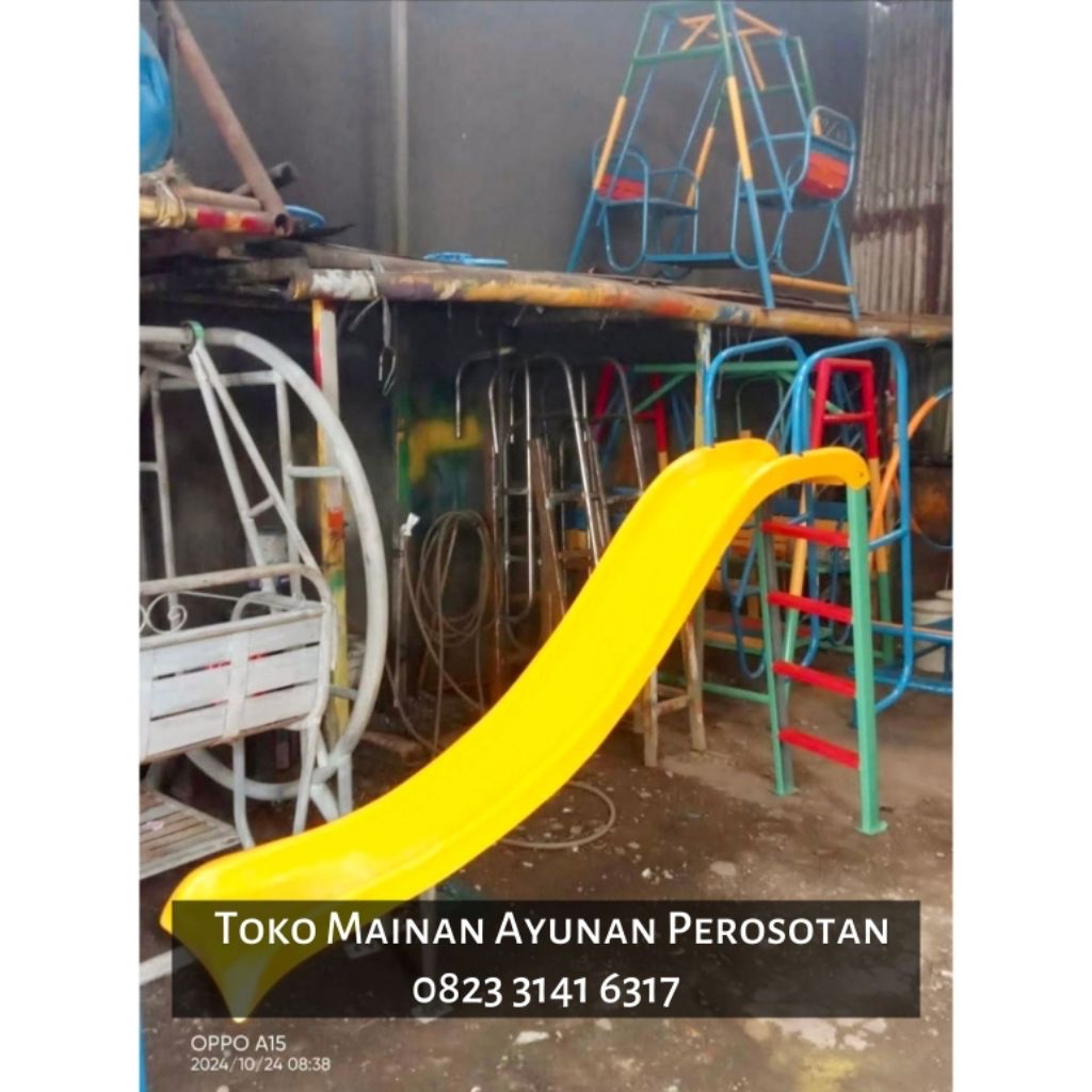 Perosotan - Prosotan - Perosotan Besi Outdoor - Prosotan Besi Outdoor - Perosotan Anak Tk Paud - Pro