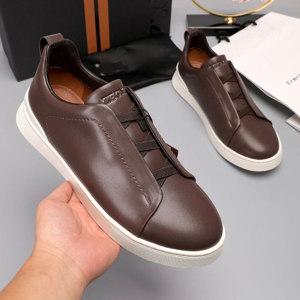 Sepatu Sneaker pria Z1538 slip on import casual