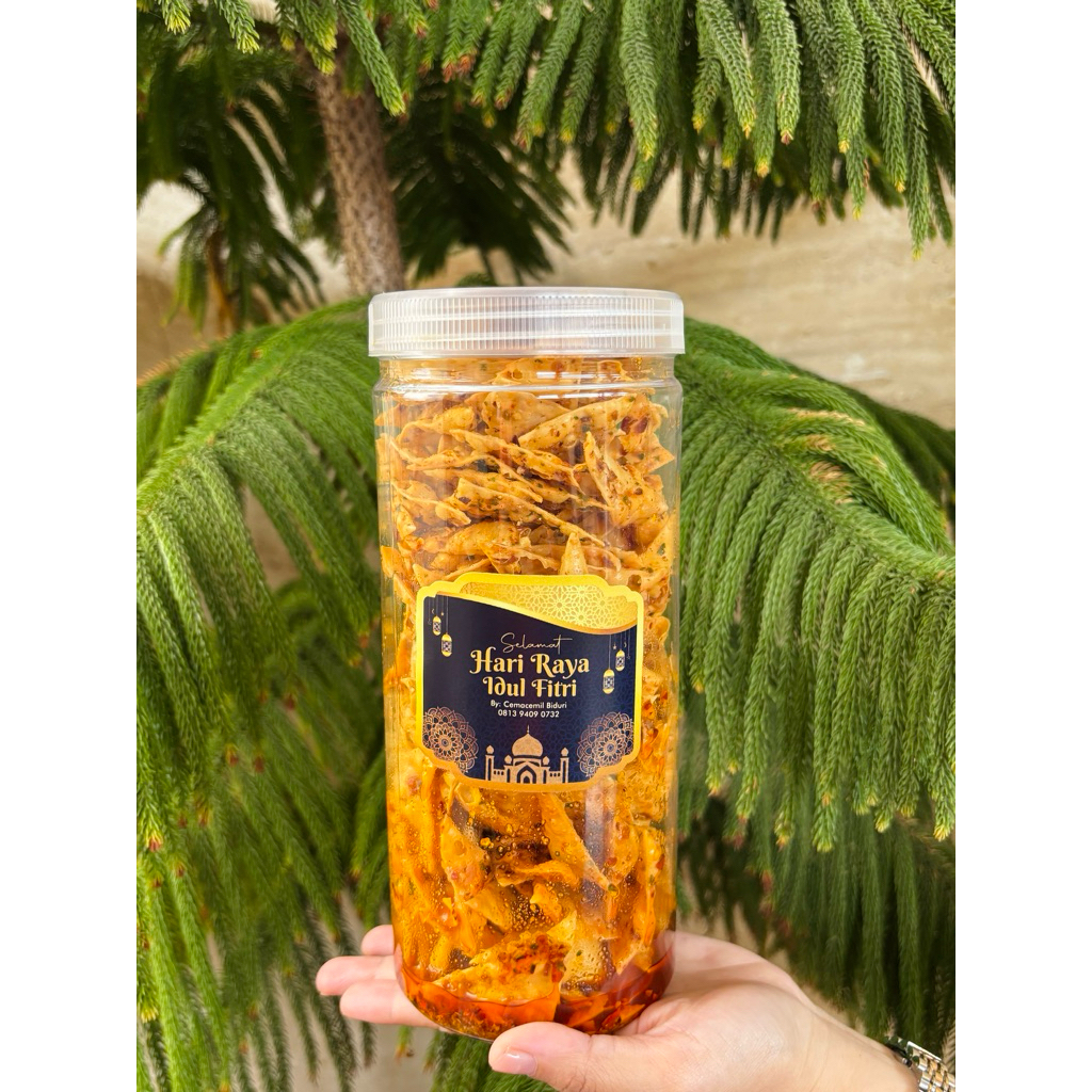 pangsit pedas daun jeruk