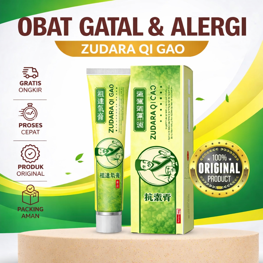 Zudara Qi Gao Salep Herbal Gatal Eksim Psoriasis Panu Kadas Kudis Scabies Jerawat Ampuh Obat Cina